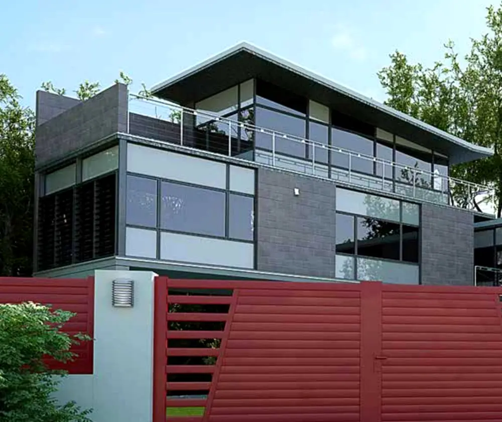 ACUR FERMETURES — Portails aluminium contemporains