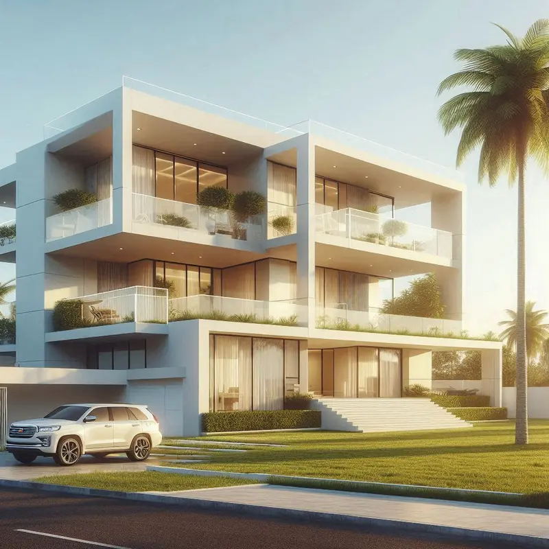 Villa R+2 — Kipé, Conakry